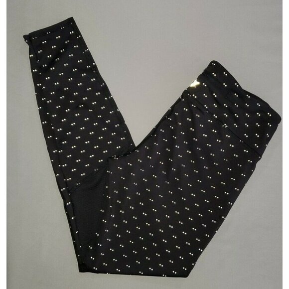 Old Navy Go-Dry Polka Dot Activewear Leggings Size M Running - Picture 3 of 5